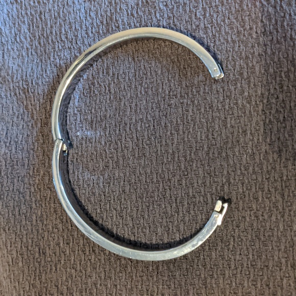 Fossil Bracelet Sterling Silver with Pink Enamel Design - Picture 6 of 6